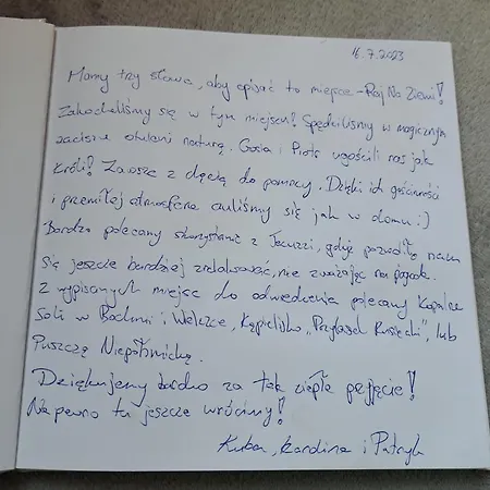 Brzozowy Zakatek Vakantiehuis *