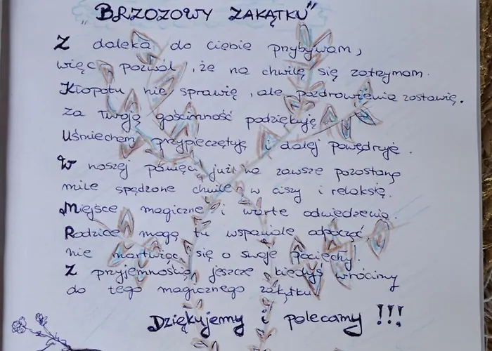 Ferienhaus Brzozowy Zakatek